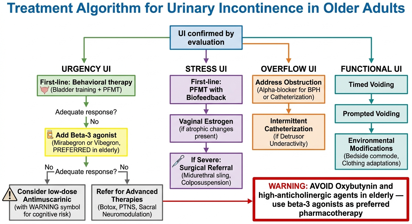 Overflow Incontinence Algorithm Hibbert School of Medicine